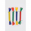 Эстафетные палки "Конфеты" 20см. четыре цвета