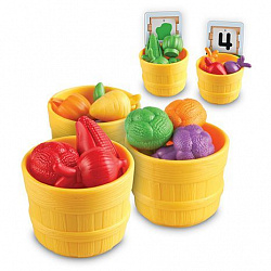 Развивающая игрушка "Выращиваем овощи"  (46 элементов)