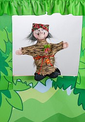 Перчаточная кукла Баба Яга