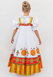 Дымковская Игрушка сарафан удлиненный для девочки