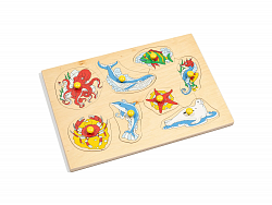 Развивающее пособие "Морские животные"