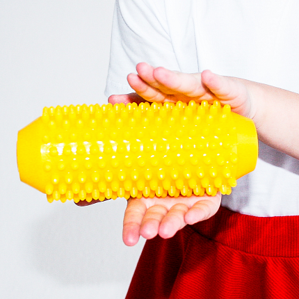 Массажный валик с шипами маленький