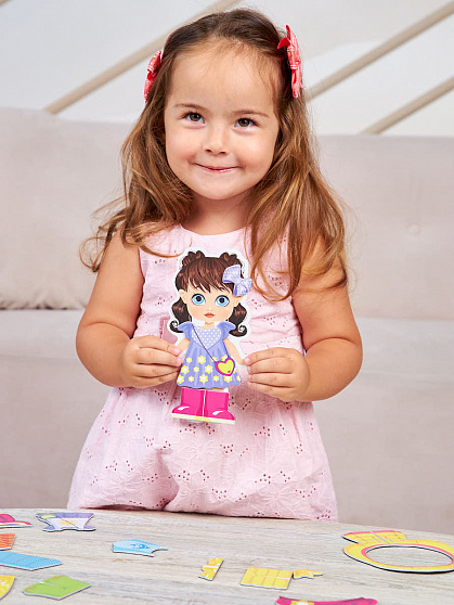 Магнитная игра «Одевашки. Вероника»