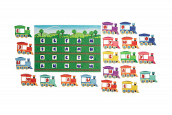 Учимся читать фетр (20дет.)