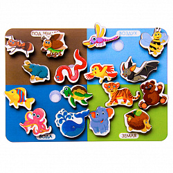 Липучка Обитатели