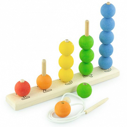 Развивающая игрушка " Разноцветный счёт"