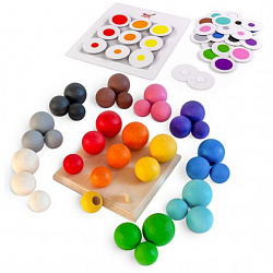 Сортер " Шарики на доске" + Карточки с заданиями