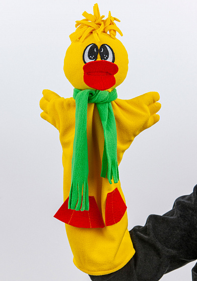 Перчаточная кукла Утенок