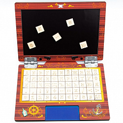 Развивающая игра
Ноутбук морской