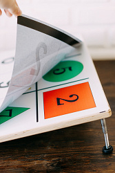 Лого-мишень с 16 вкладышами + методичка