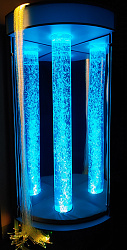 Сенсорный уголок Премиум с двусторонней подсветкой и фибероптическим волокном - Верх и низ с засветкой