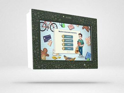 Сенсорная панель «Финансовая грамотность» для школ 32"