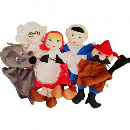 Красная шапочка ( 5 фигур )