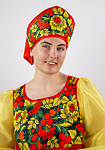 Русский народный костюм женский Хохлома расписная