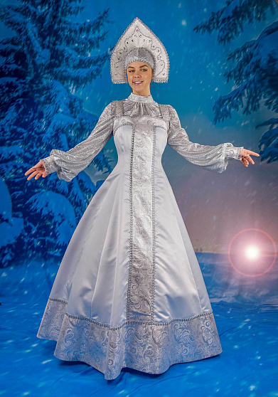 Костюм снегурочки Русской