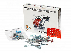 Детский металлический конструктор с подвижными деталями «Вертолет»