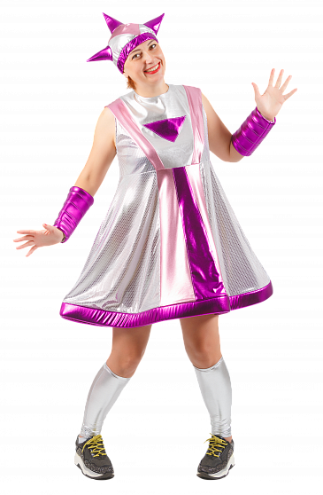 Карнавальный костюм взрослый "Инопланетянинка"