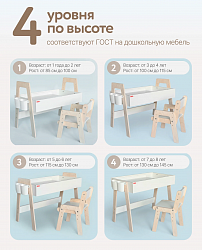 Песочный световой стол "СТАНДАРТНЫЙ"
Детский стол + КРЫШКА Белая/Меловая