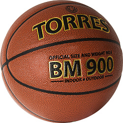 Мяч баскетбольный TORRES BM900, матчевый, размер 6