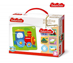 Тройные пазлы «Транспорт» серии Baby Toys