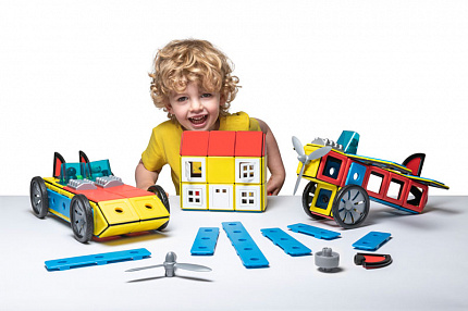 Магнитный Полидрон Набор Инженера. Комплект на группу