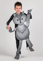 Волк ростовая кукла из фетра для детей / 100 см.