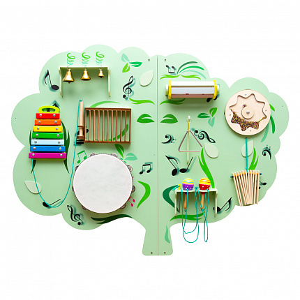 Развивающая панель "Музыкальное дерево"