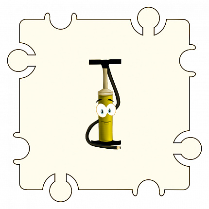 Логопедический набор № 1 "ЗВУКИ" (сундучок), 256 деталей Тико