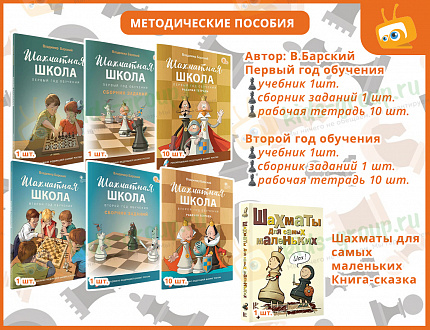 Комплект на группу  "Шахматный класс" №1 (на 10 человек)