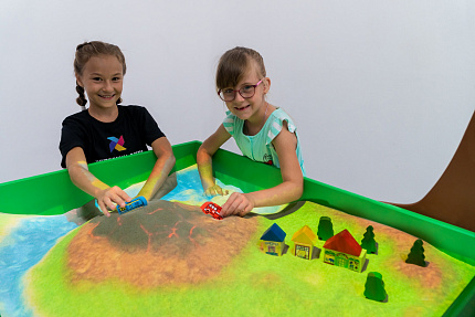 Интерактивная песочница «Полянка»