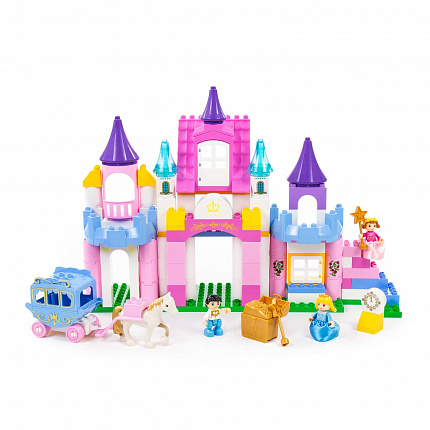 Конструктор Макси - Весёлая принцесса (146 элементов) (в коробке)