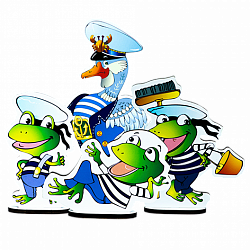 Комплект "Гусь и Лягушки" (4 шт), Игры Воскобовича