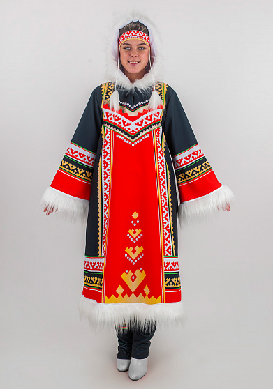 Северный костюм Танец огня женский