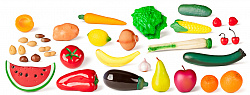 Игровой набор из Фруктов, овощей и сухофруктов (36 предметов)
