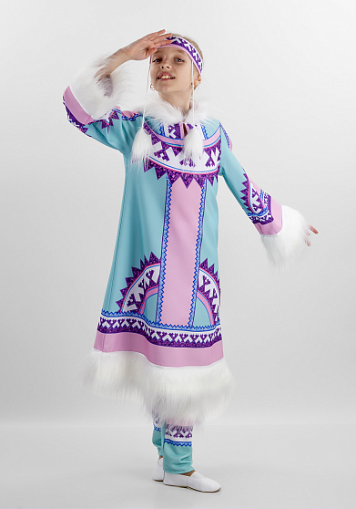 Северный костюм Северное сияние для девочки