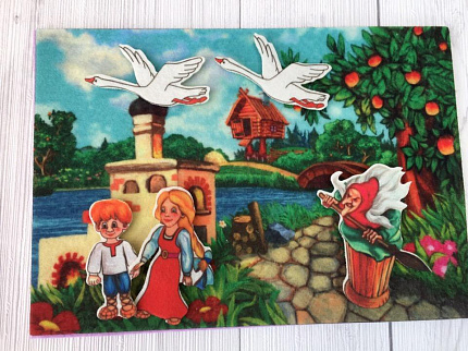 Гуси-лебеди фетр (8дет.)