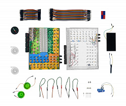 Игровой комплекс 
«Электроника для юных гениев»
+ УМК "Изучение основ электроники и электротехники"