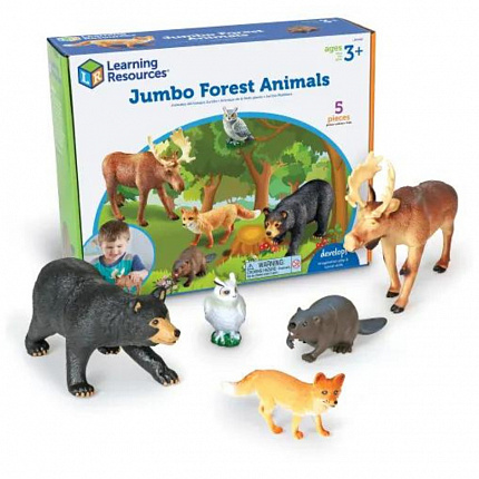 "Развивающая игрушка Животные леса"  (5 элементов)