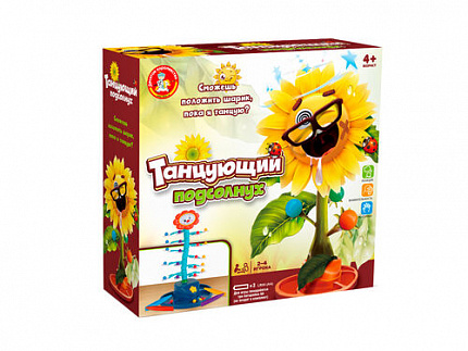 Игра настольная "Танцующий подсолнух" Aктив time