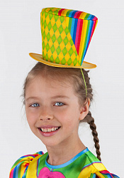 Шляпка Клоунессы Пуговка для детей