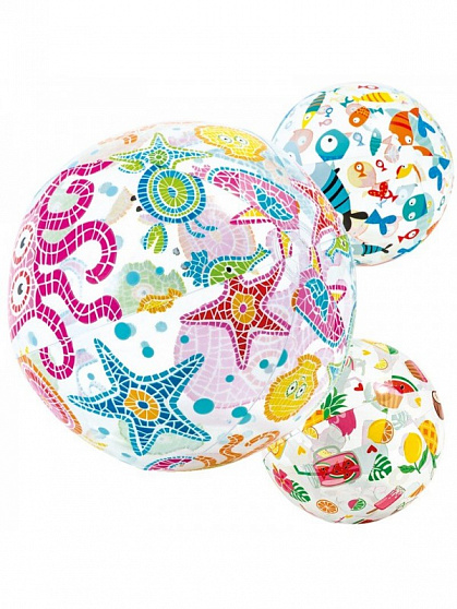 Мяч надувной ПВХ 51 см. INTEX