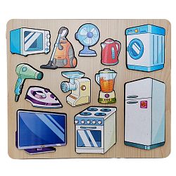 Рамка-вкладыш "Бытовая техника" 12 деталей