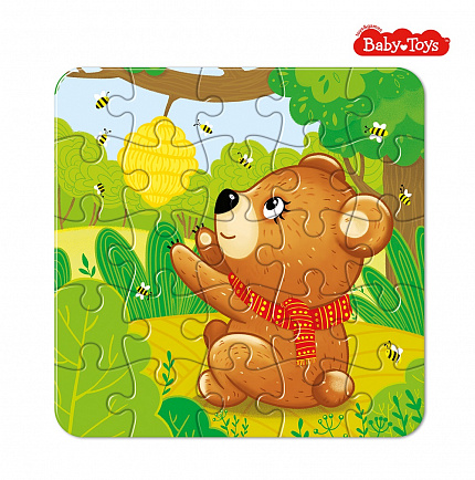Пазл First Puzzle "Медвежонок" (25 эл) Baby Toys