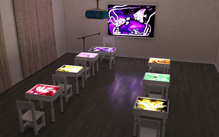 Студия для рисования песком "Эскиз" (МДФ)