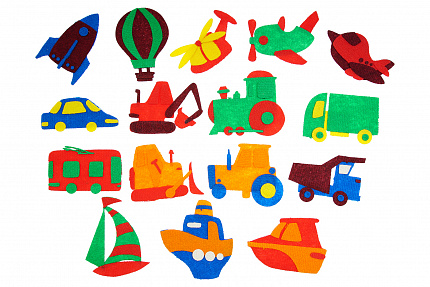 Транспорт с игровым полем (18дет)