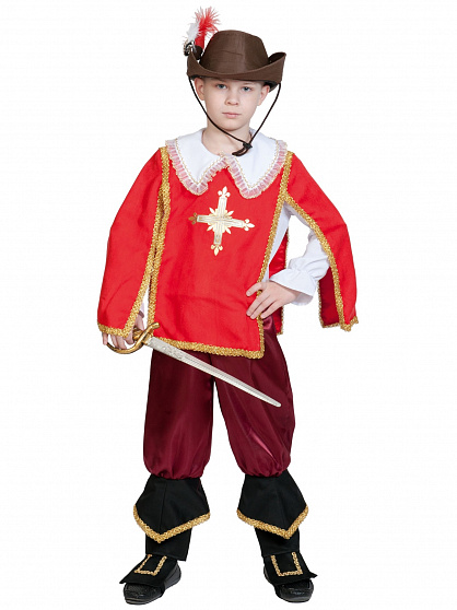 Мушкетер Портос (красный)