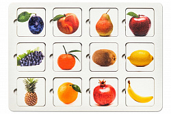 Дидактическая игра "Секретики "Фрукты-Ягоды"