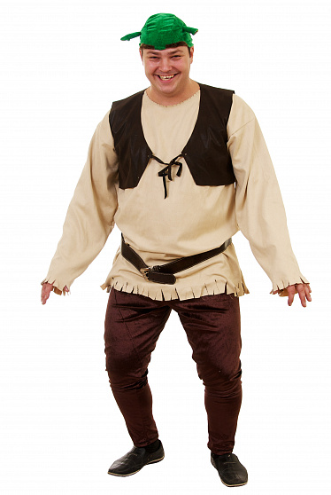 Карнавальный костюм взрослый "Шрек"