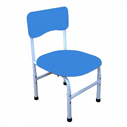 СТУЛ ДЕТСКИЙ "ТЕМА" (СПИНКА И СИДЕНЬЕ ЦВЕТНЫЕ) РЕГУЛИРУЕМЫЙ ГР. 00-1/1-3