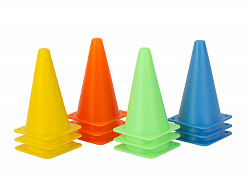 Конус фишка разметочная H 10см (12шт.) цвет ассорти